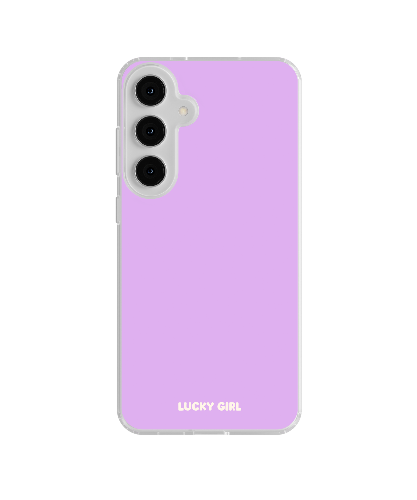 Lilac Solids Clear Case Insert
