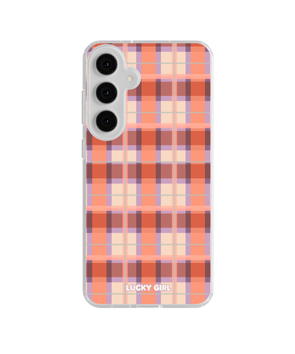 Jelly Bean Plaid Clear Case Insert