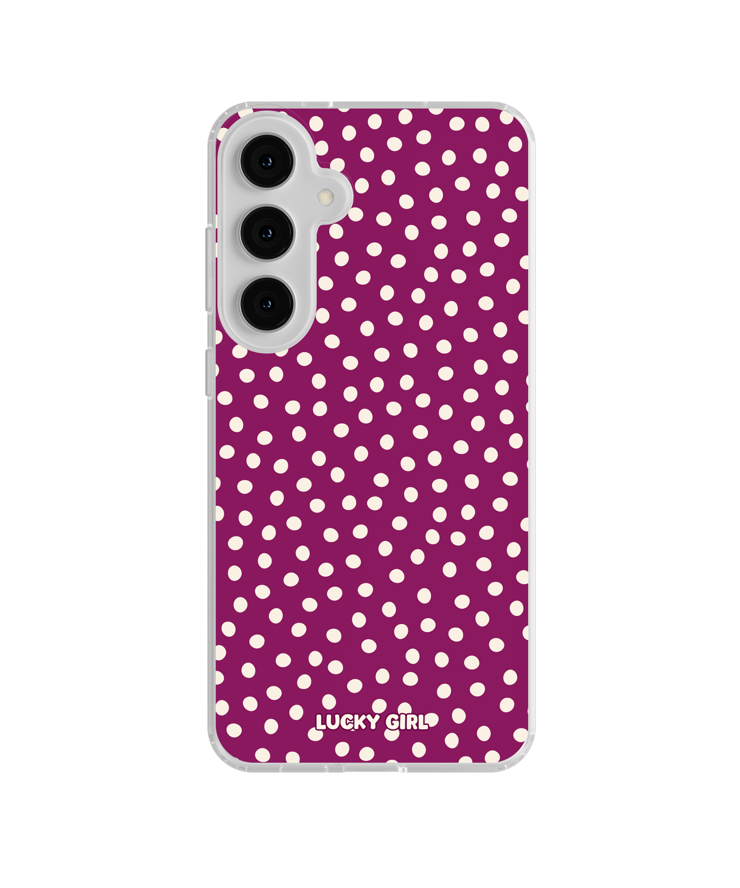 Velvet Dots Clear Case Insert