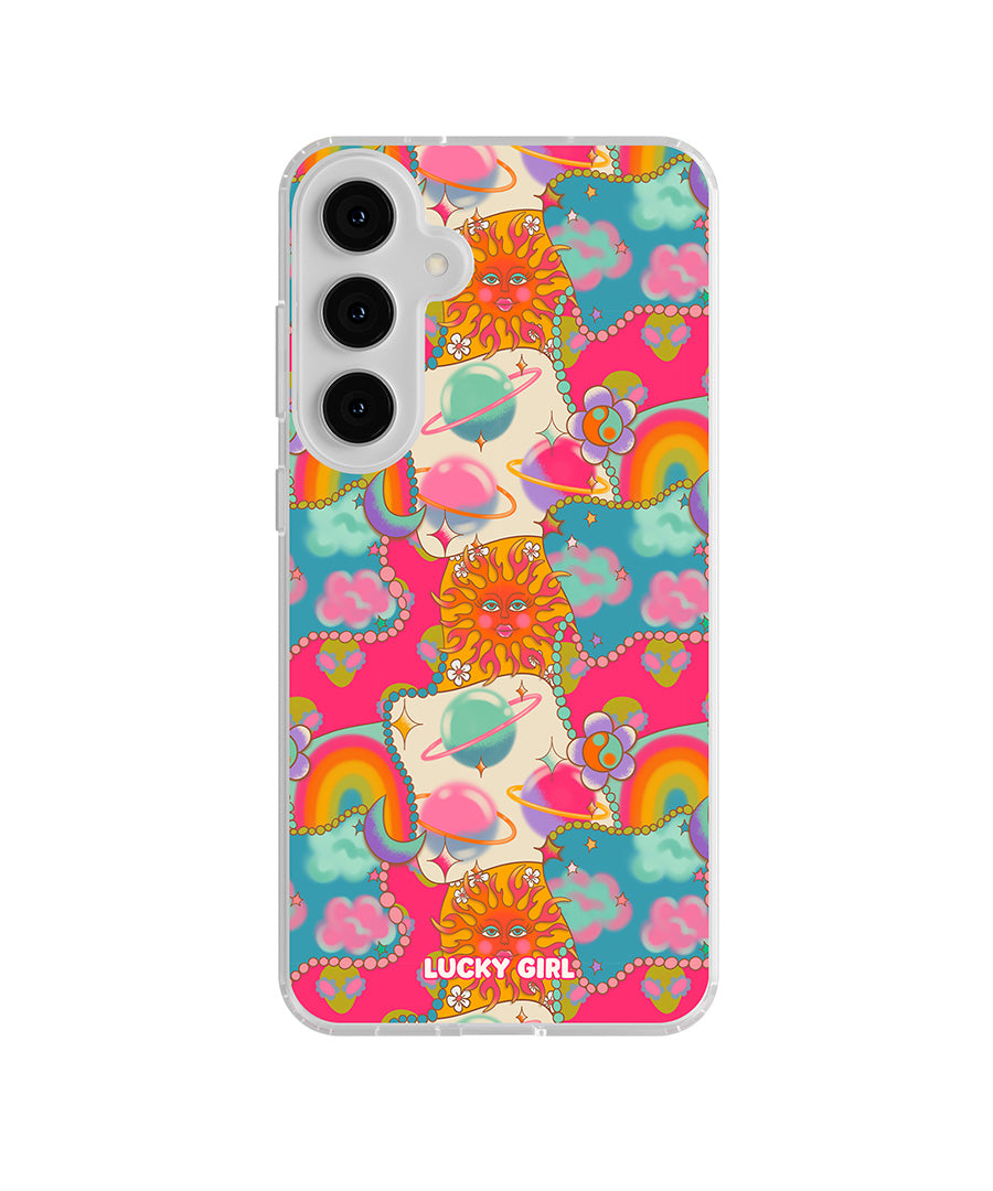 Neon Cosmos Clear Case Insert