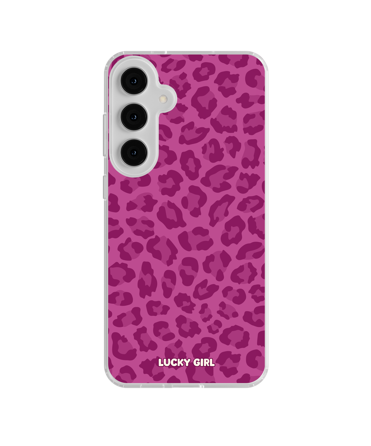Velvet Leopard Clear Case Insert