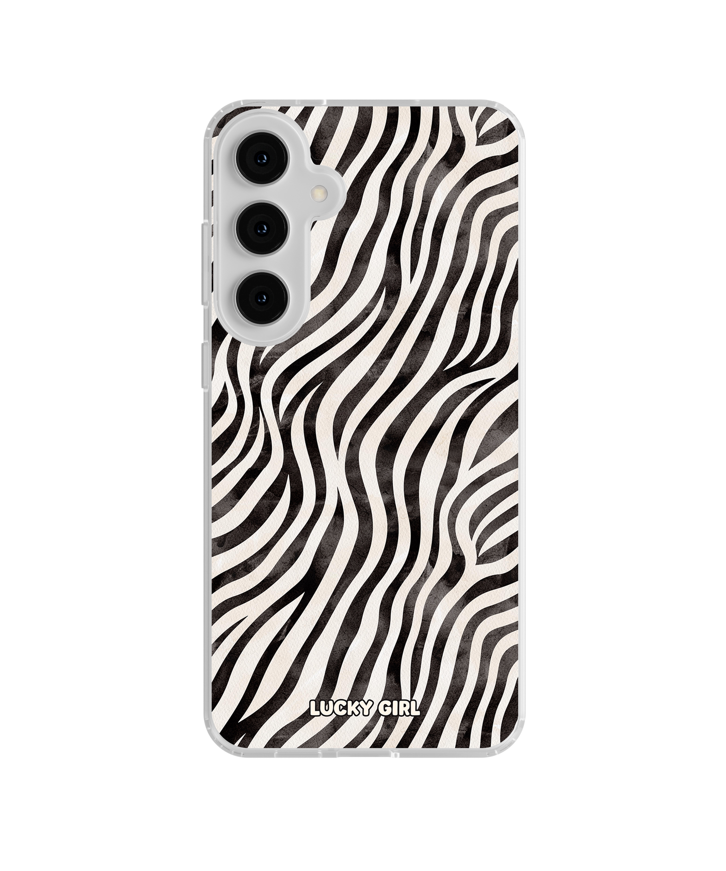 Classic Zebra Clear Case Insert