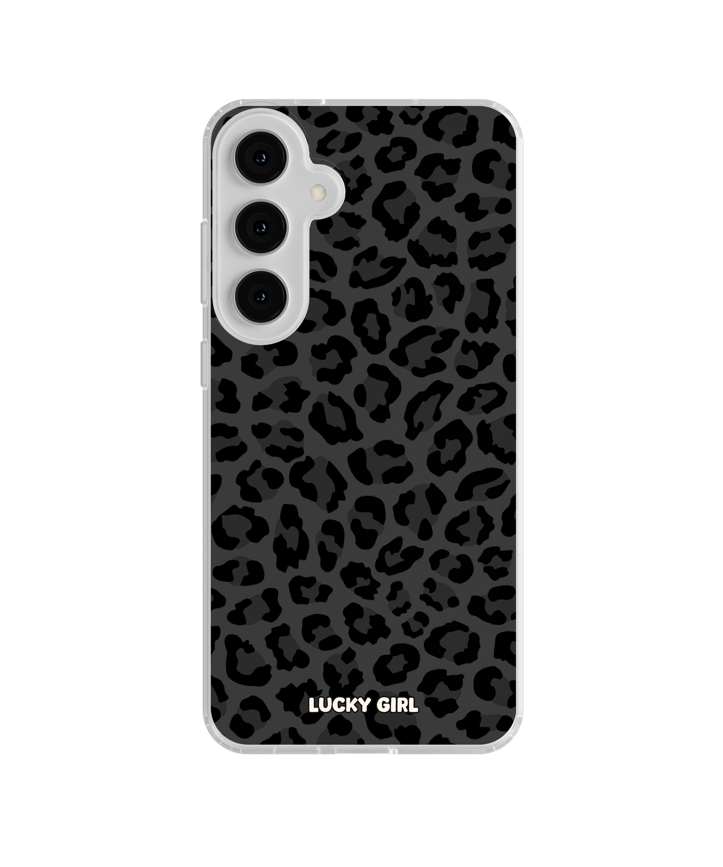 Onyx Leopard Clear Case Insert