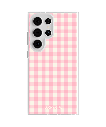 Cupcake Gingham Clear Case Insert