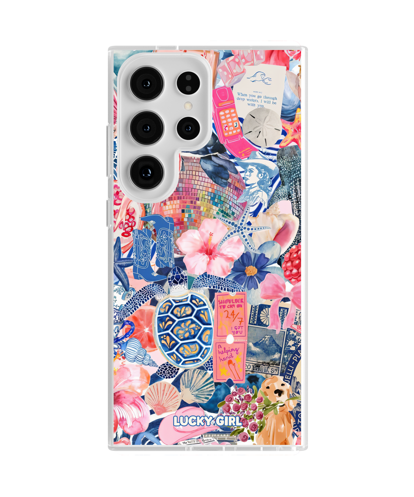 Seas the Day Clear Case Insert