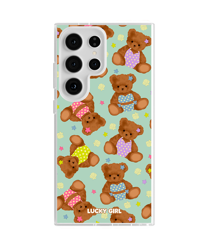 Teddy Beach Clear Case Insert