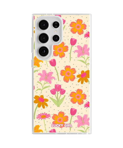 Polka Petals Clear Case Insert