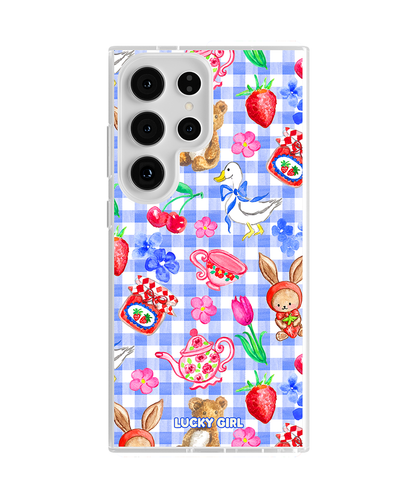 Gingham Goose Clear Case Insert