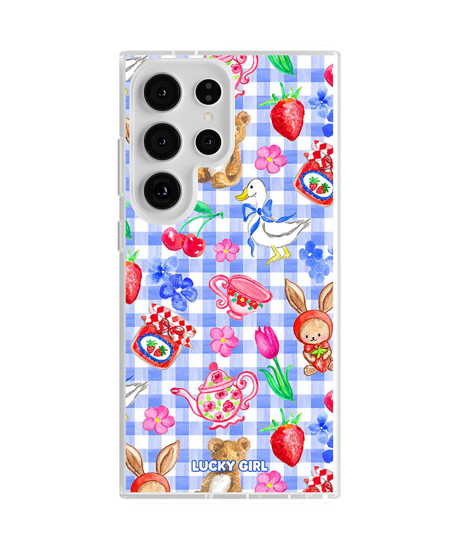 Gingham Goose Clear Case Insert