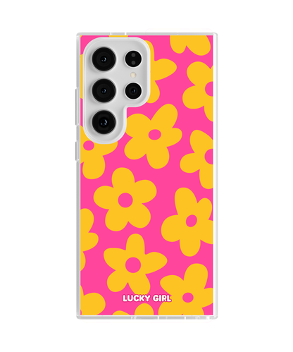 Pink Lemonade Big Blooms Clear Case Insert