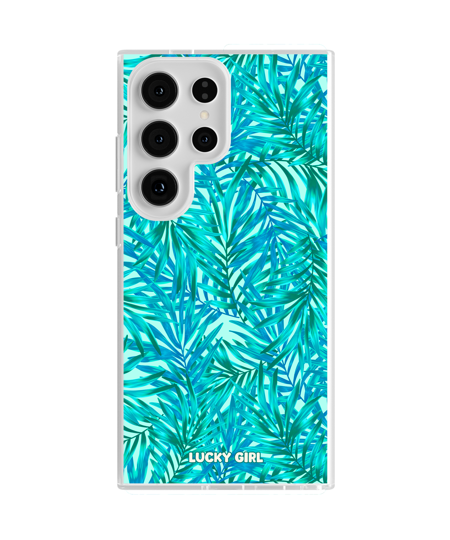 Miami Mood (Teal) Clear Case Insert