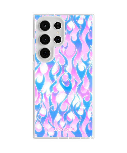 Ultraviolet Flames Clear Case Insert
