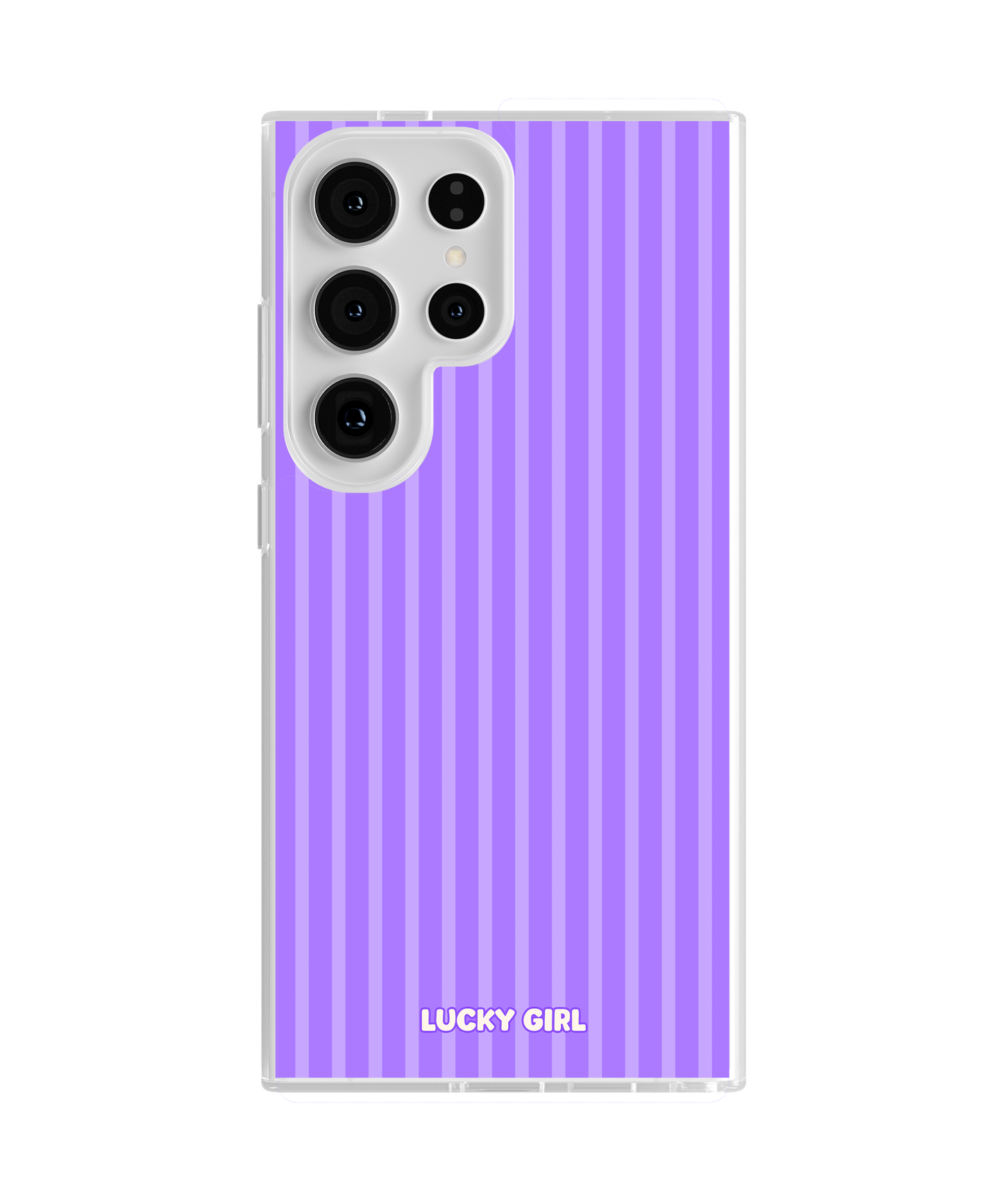 Ube Stripes Clear Case Insert