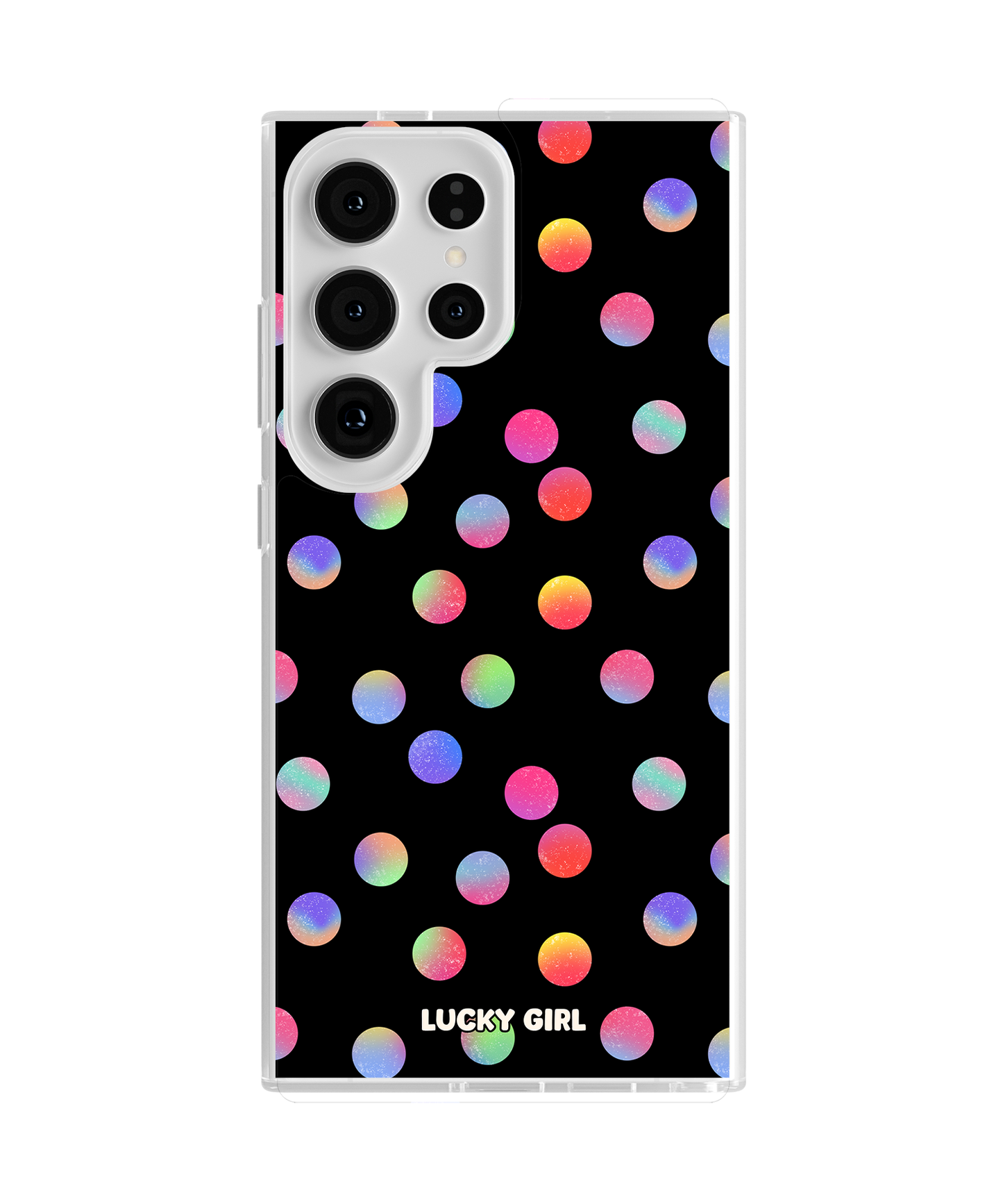 Ditzy Dots Clear Case Insert