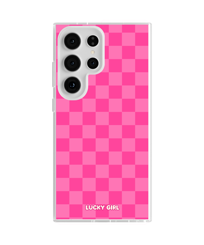 It Girl Checkers Clear Case Insert
