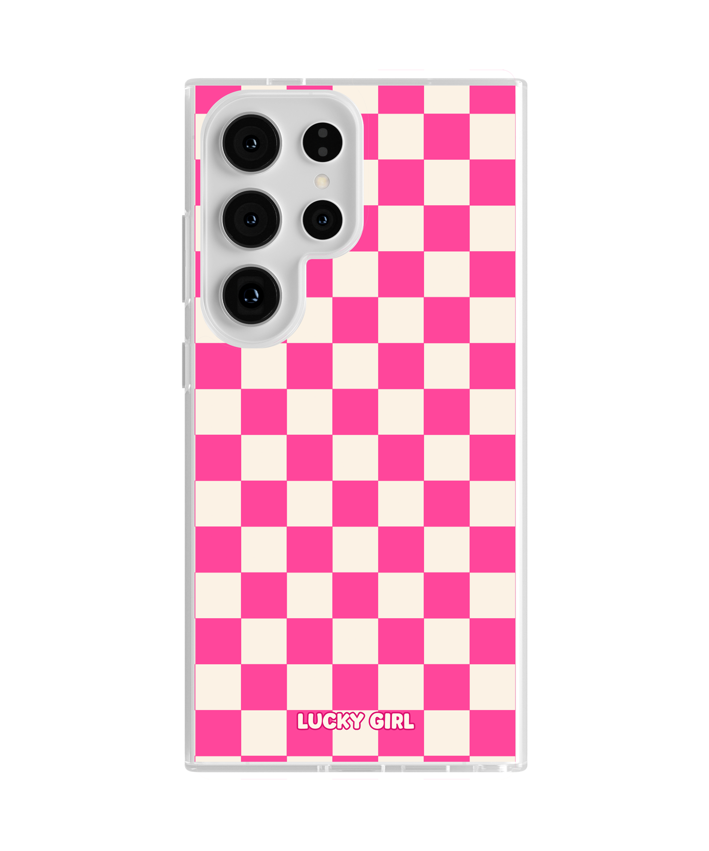 It Girl Checkers II Clear Case Insert