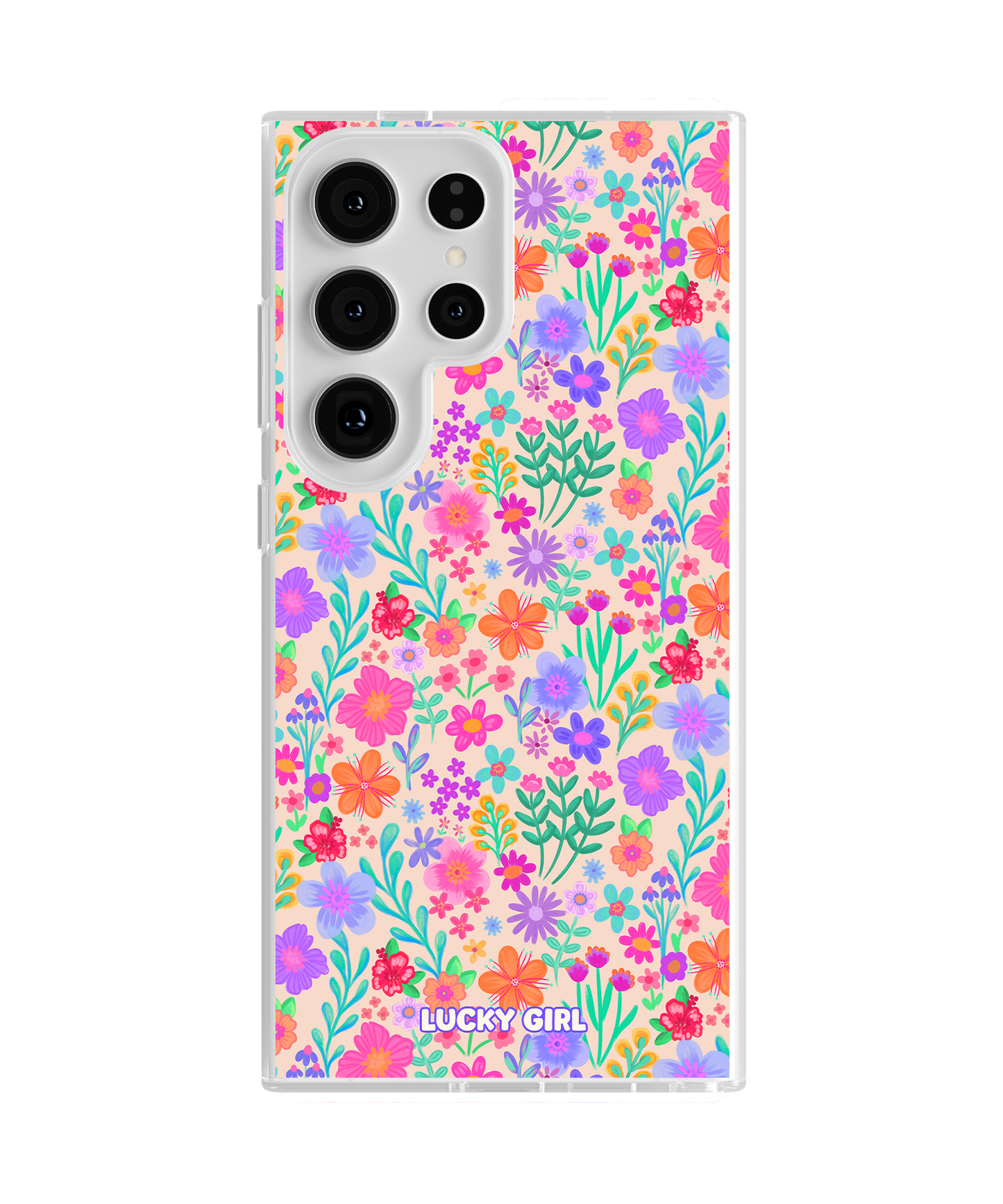 Neon Garden Clear Case Insert