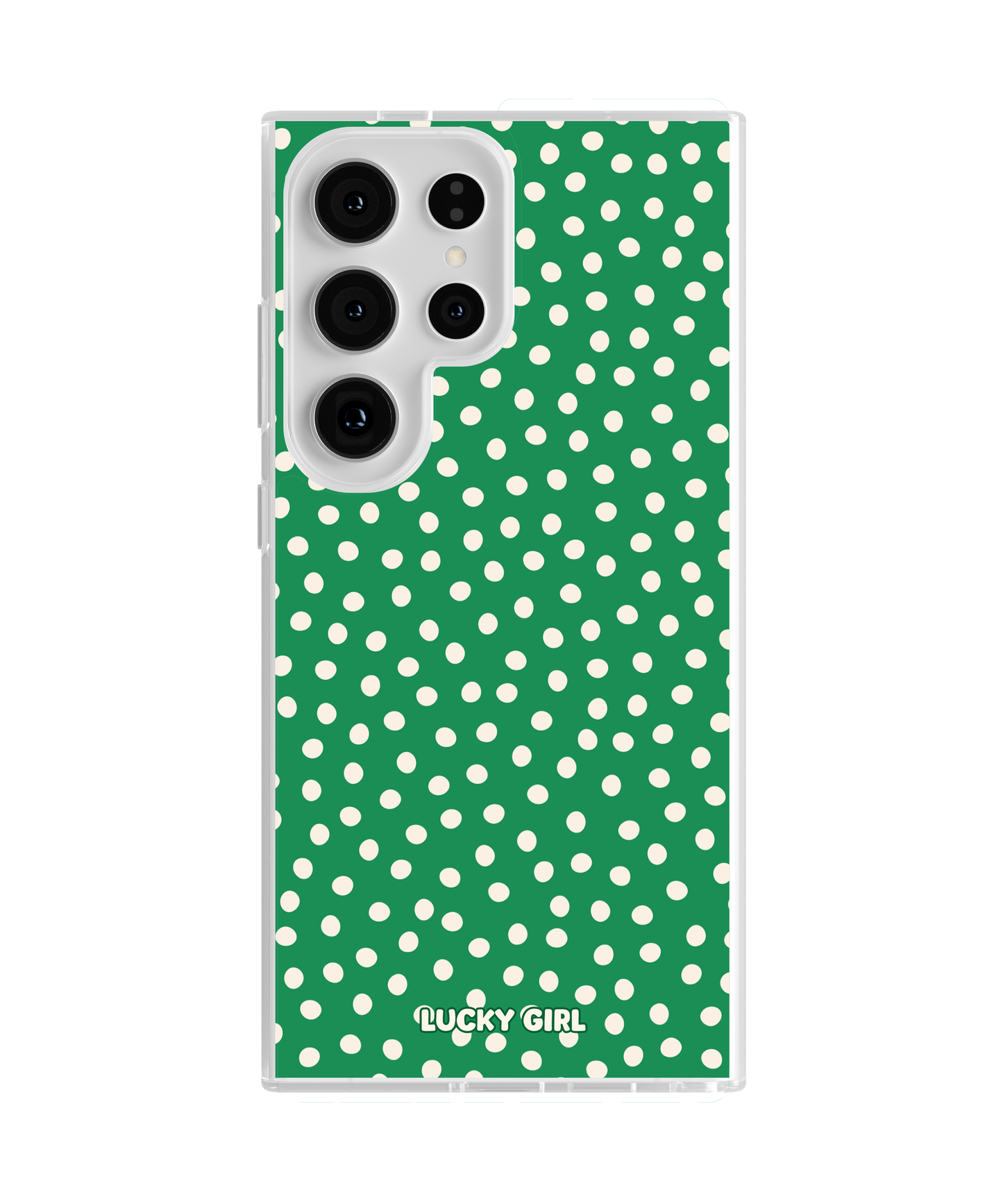 Emerald City Dots Clear Case Insert