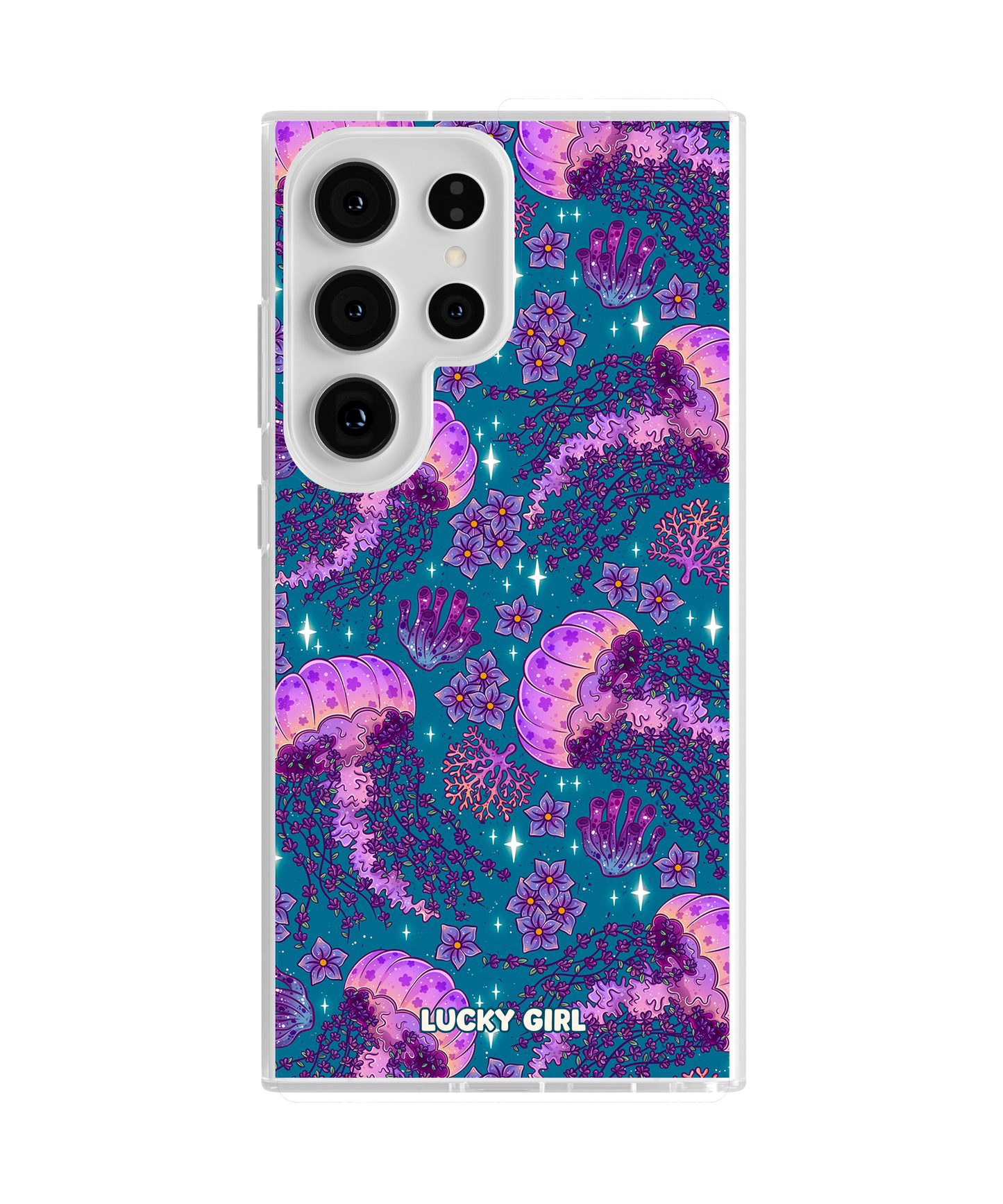 Jellyfish Dreams Clear Case Insert