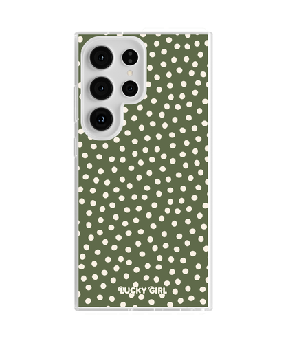 Moss Dots Clear Case Insert