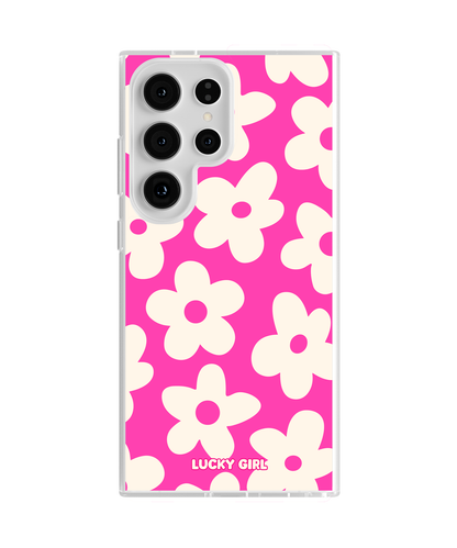 Raspberry Big Blooms Clear Case Insert
