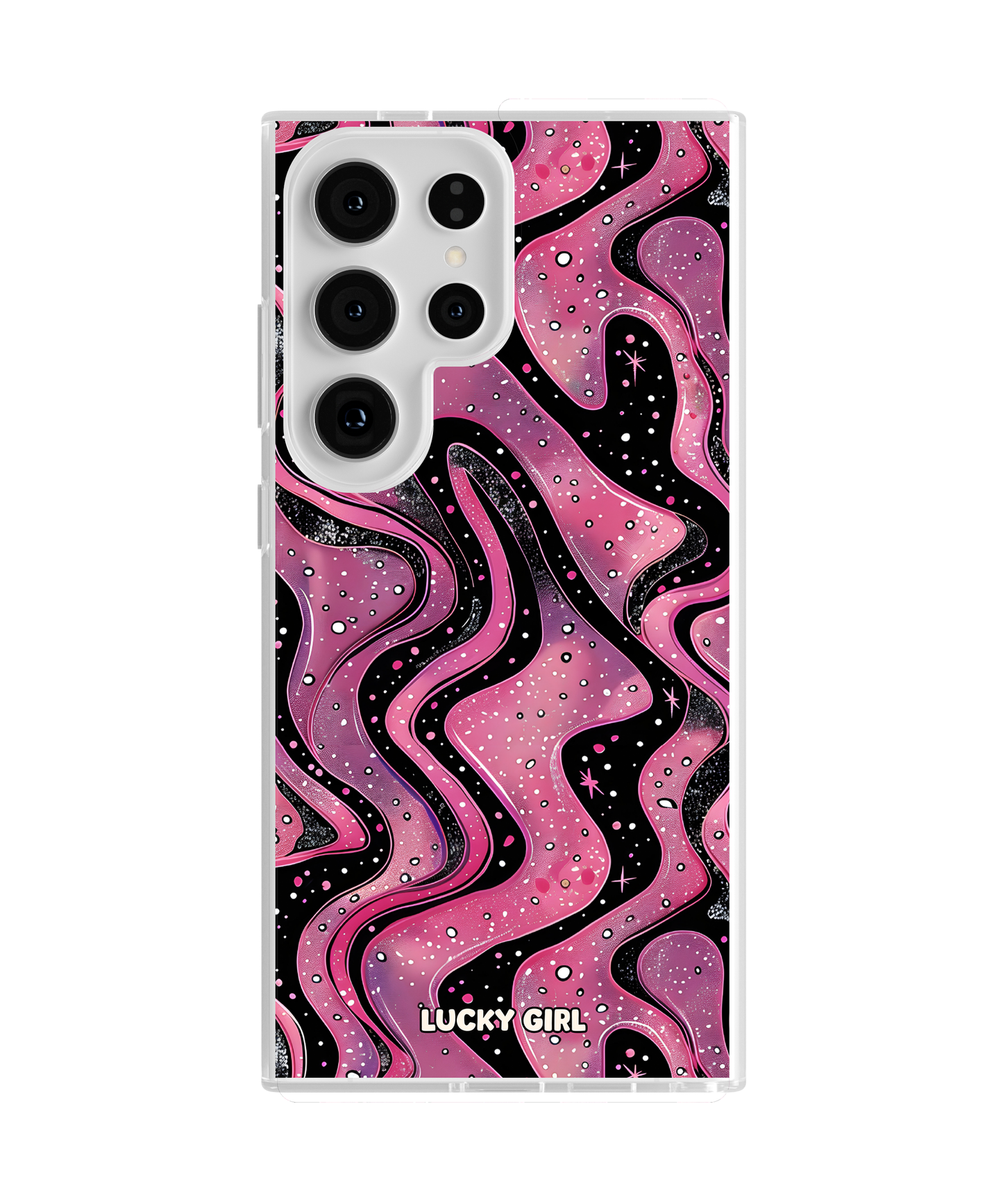 Astral Dusk Holographic Clear Case Insert