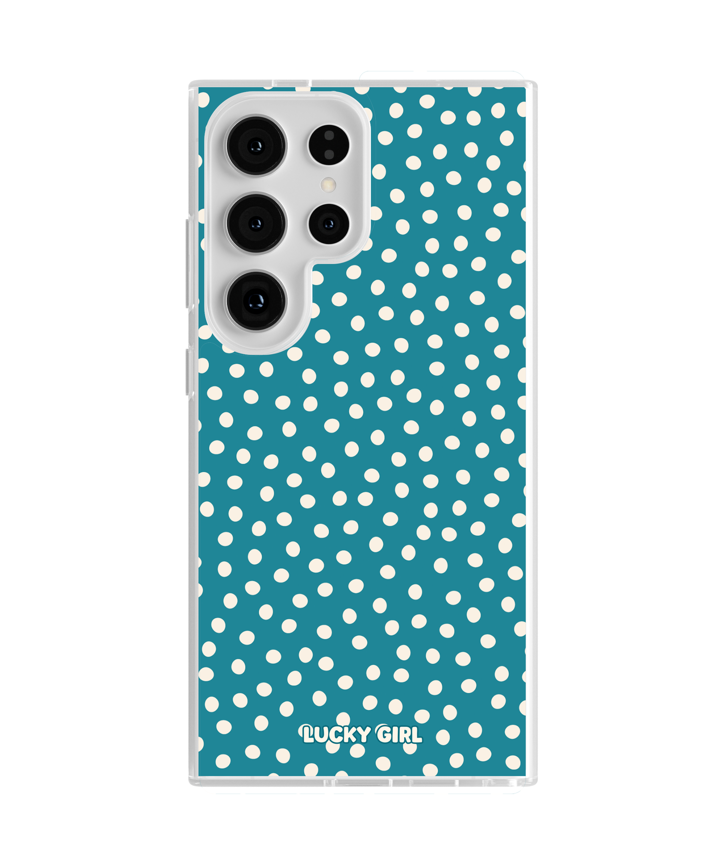 Mermaid Jewel Dots Clear Case Insert