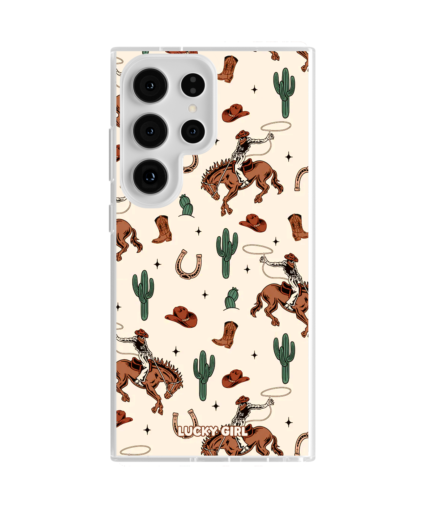 Classic Cowboy Clear Case Insert