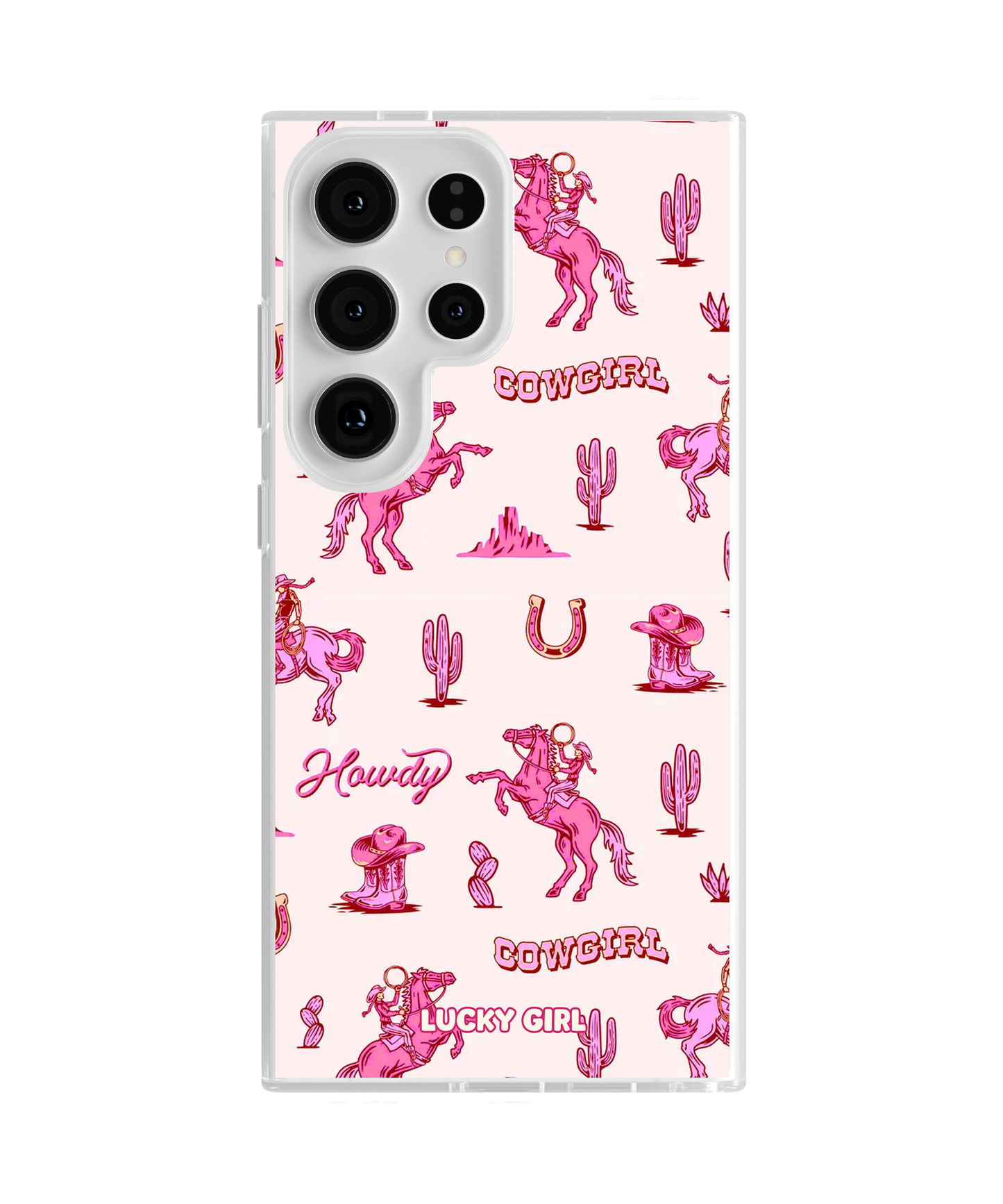 Classic Cowgirl Clear Case Insert