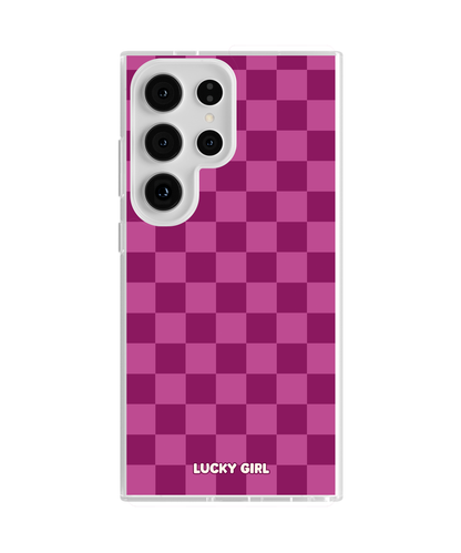 Velvet Checkers Clear Case Insert