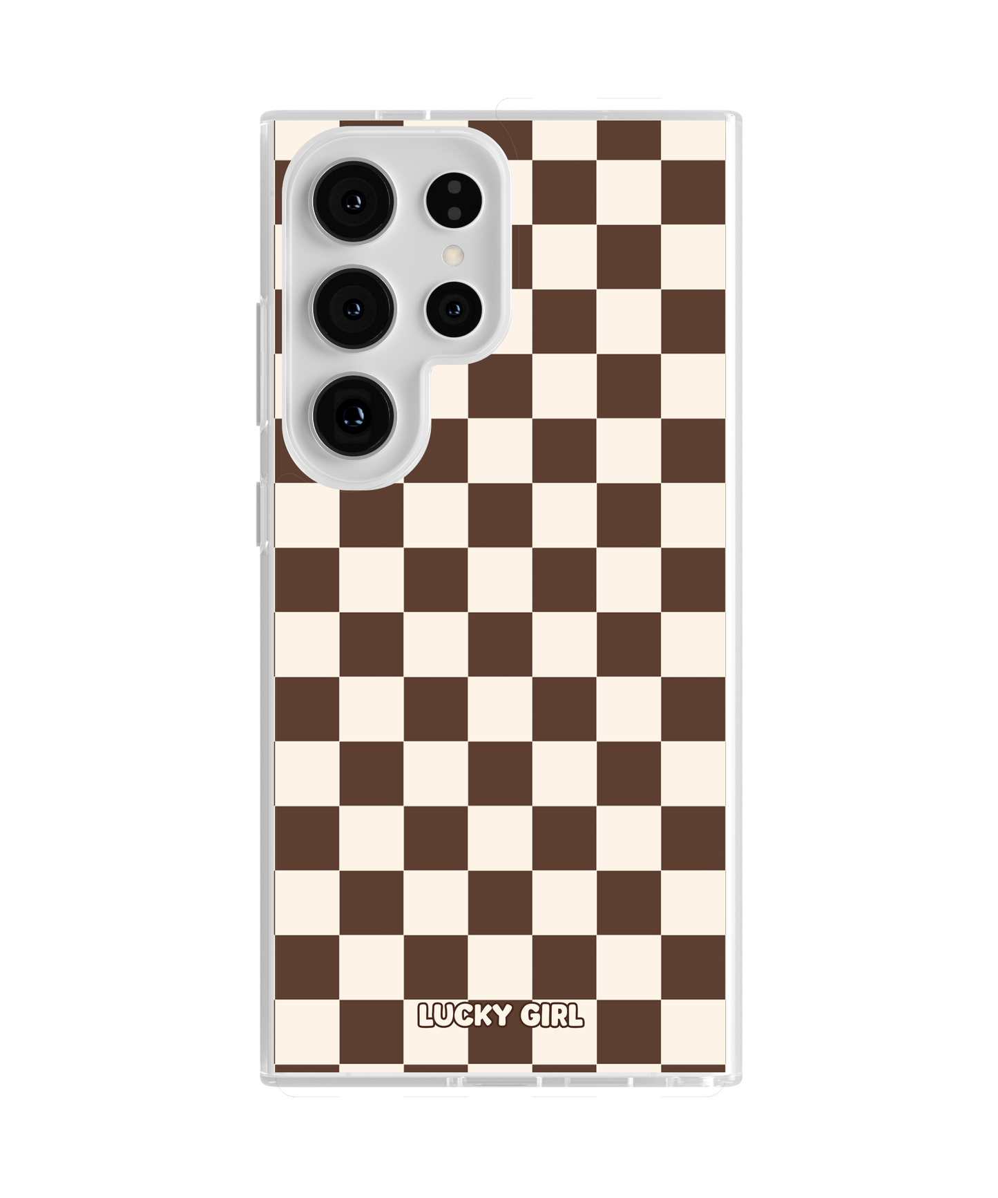 Espresso Checkers II Clear Case Insert