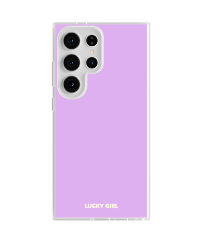Lilac Solids Clear Case Insert