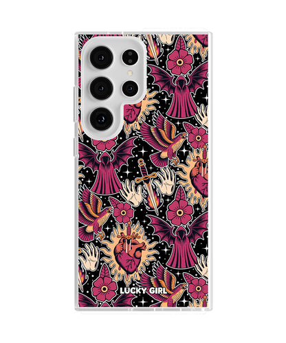 Silent Heart Clear Case Insert