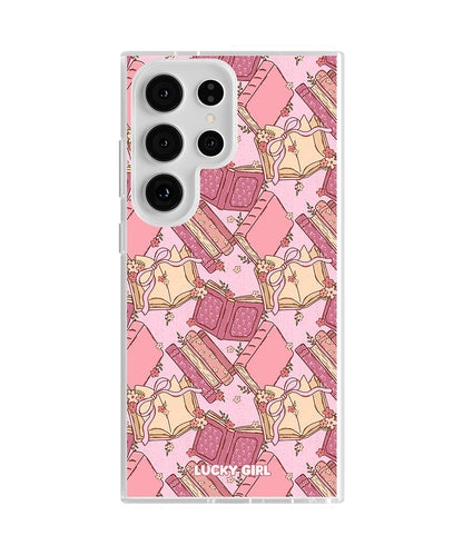 Pink Prose Clear Case Insert