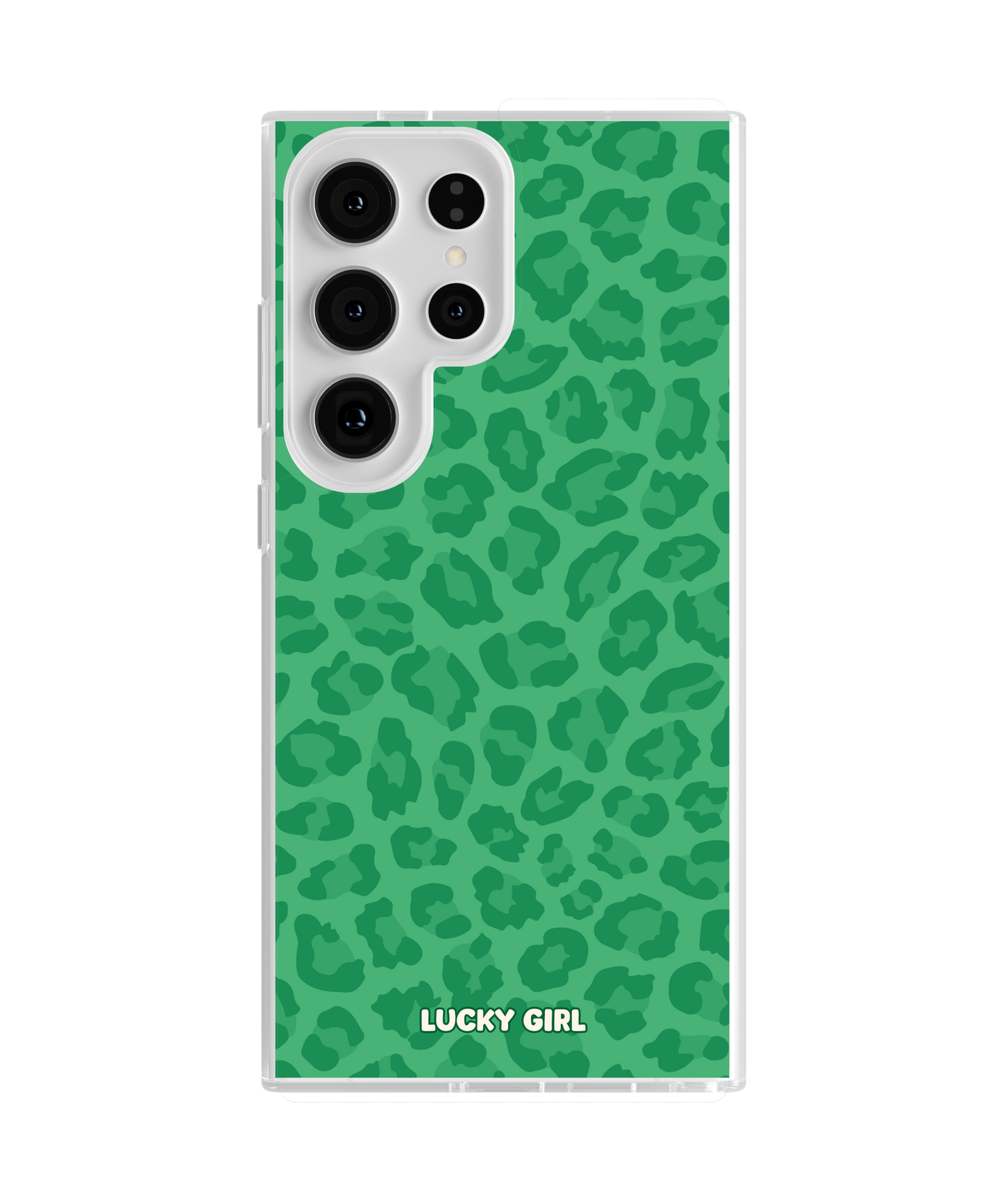 Emerald City Leopard Clear Case Insert