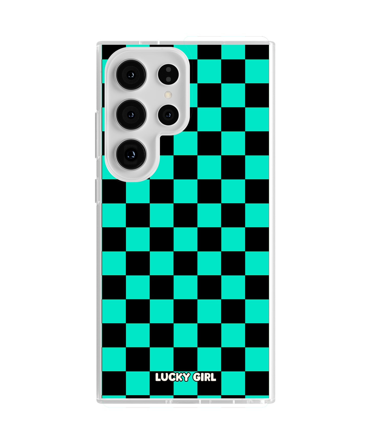 Bermuda Checkers Clear Case Insert