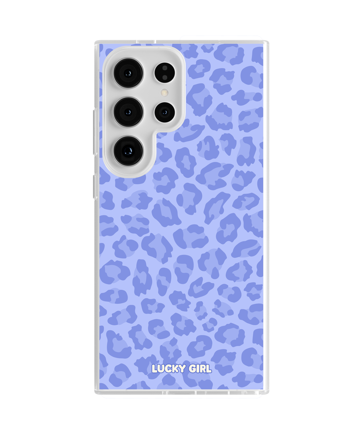 Bluebell Leopard Clear Case Insert