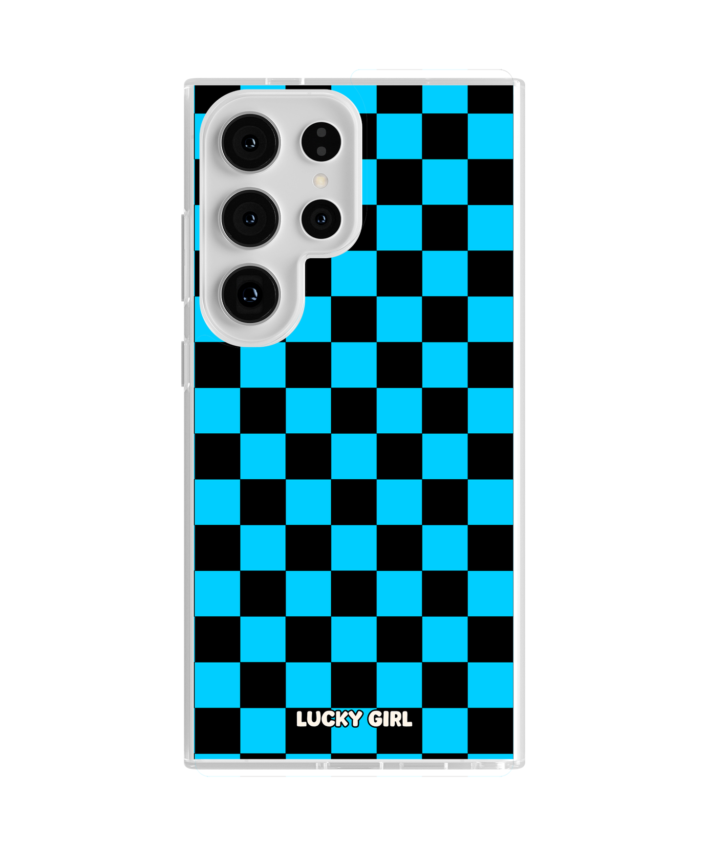Sky Checkers Clear Case Insert