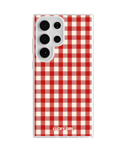 Apple Gingham Clear Case Insert