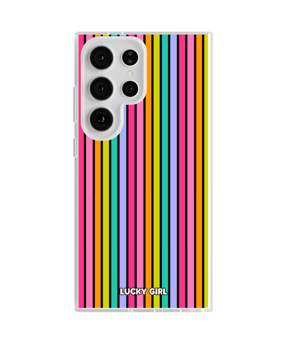Rainbow Stripes Clear Case Insert