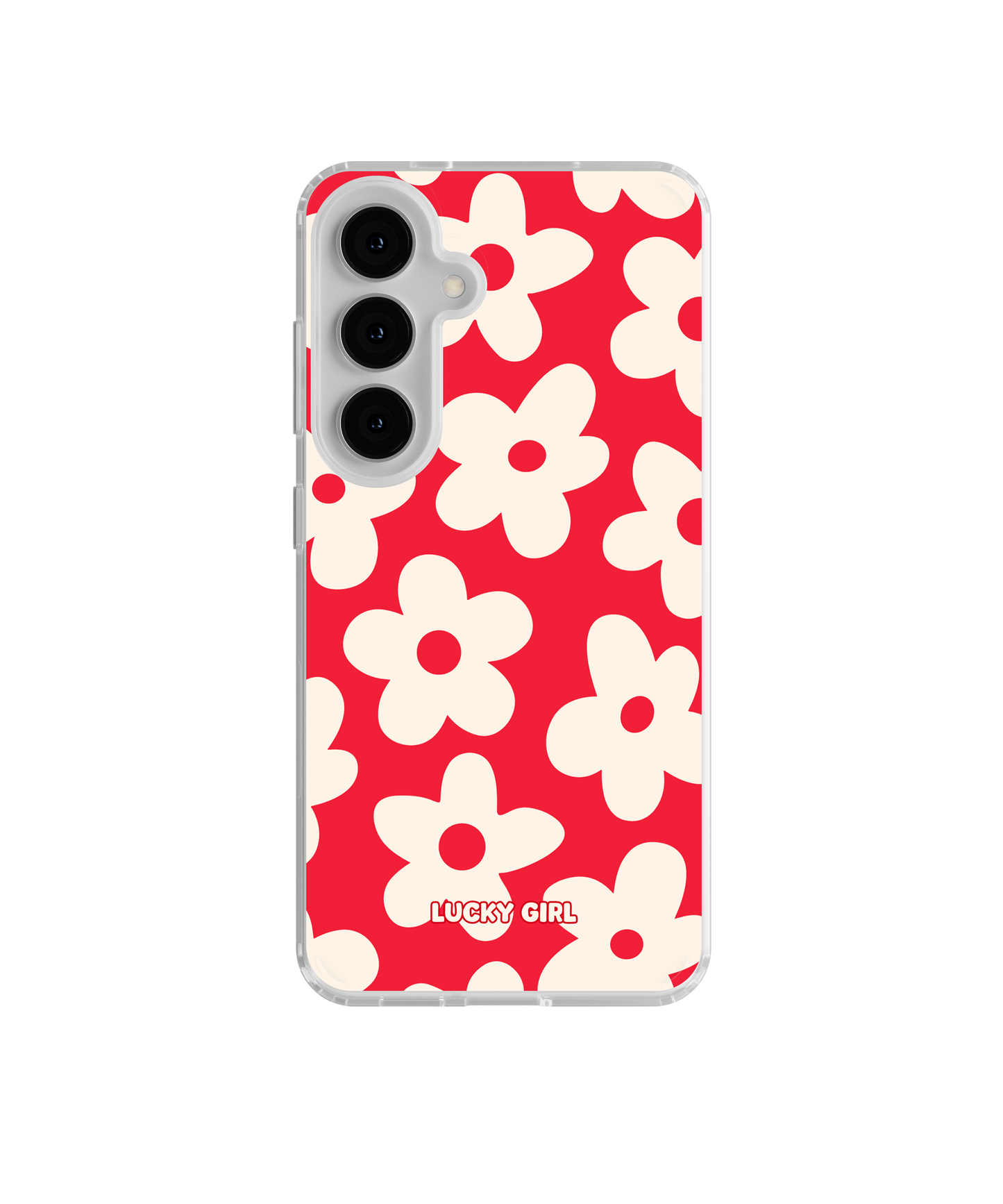 Vermillion Big Blooms Clear Case Insert
