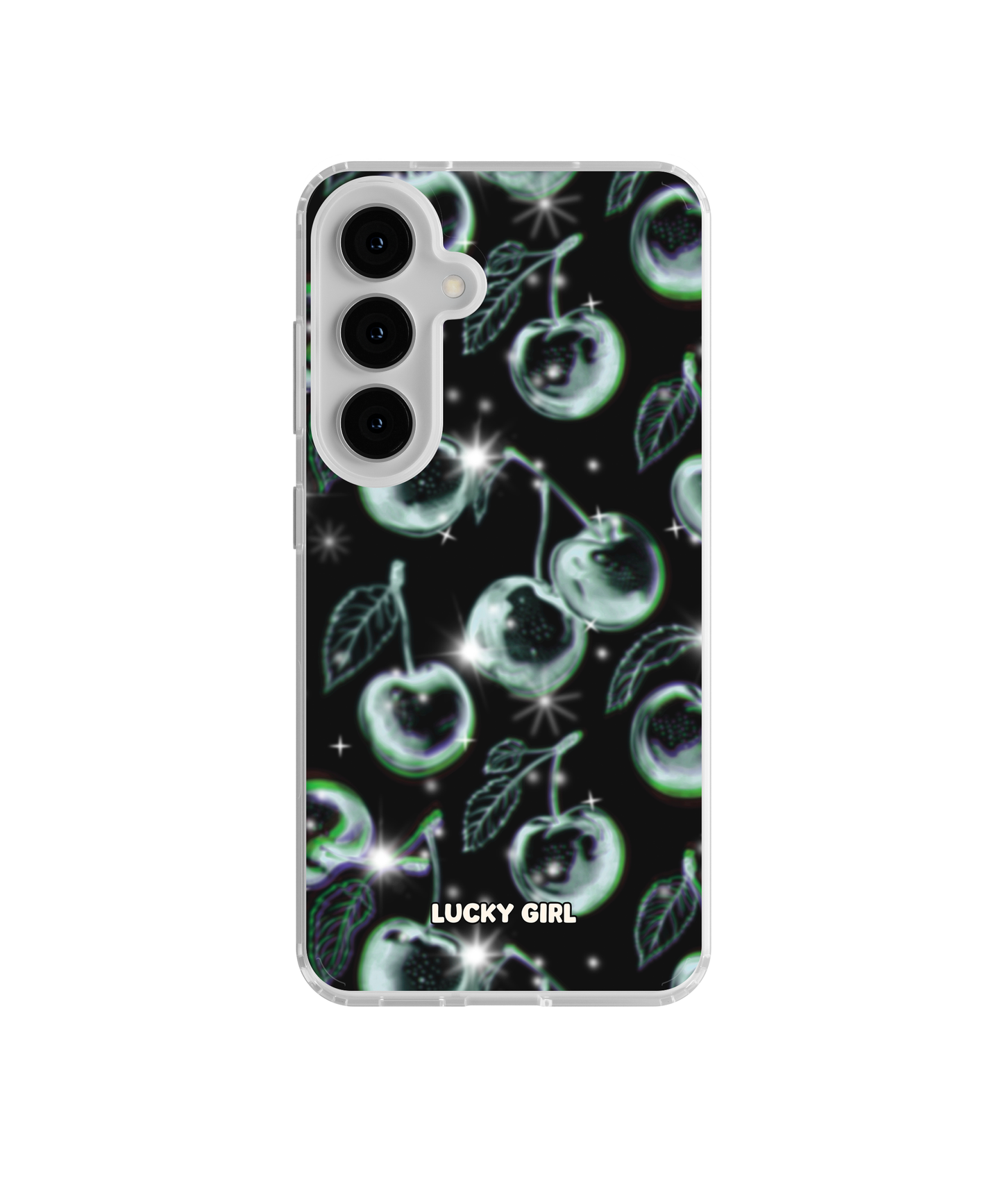 Chrome Cherries Clear Case Insert