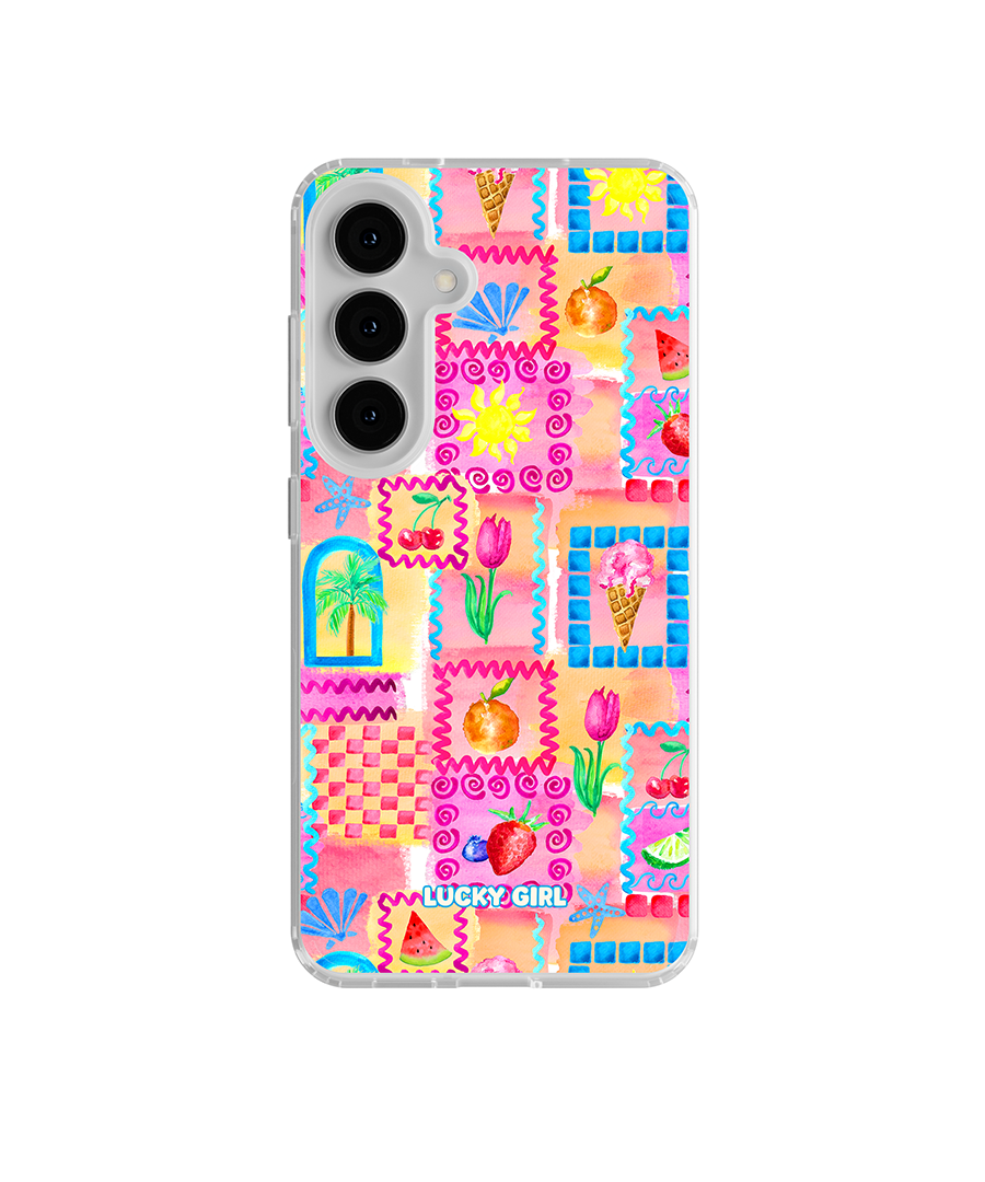 Summer Scrapbook Clear Case Insert