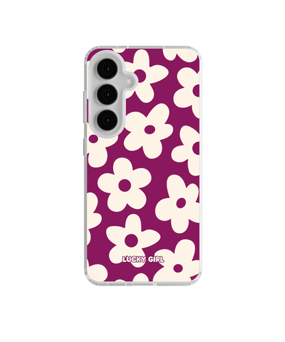 Velvet Big Blooms Clear Case Insert