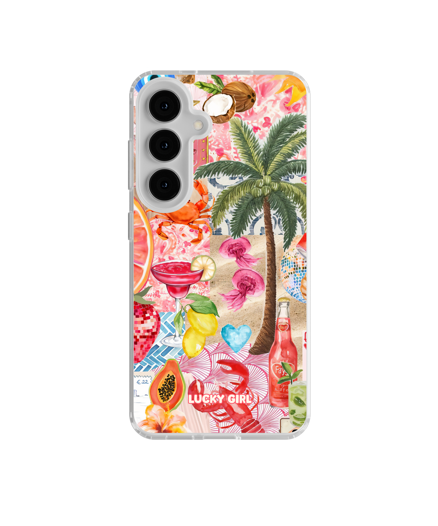 Palm Party Clear Case Insert