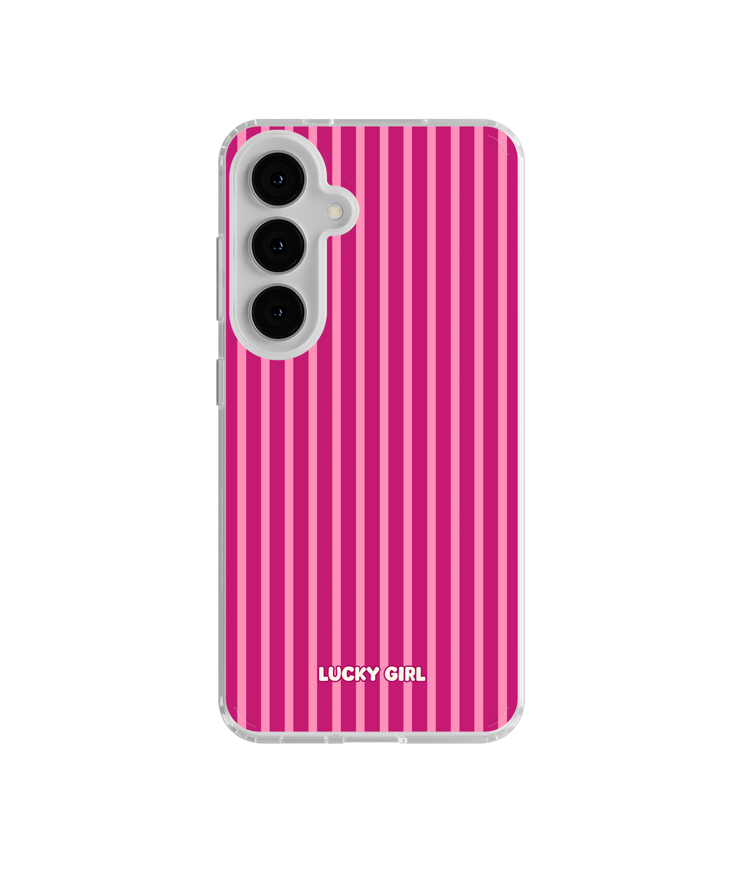 Berry Stripes Clear Case Insert