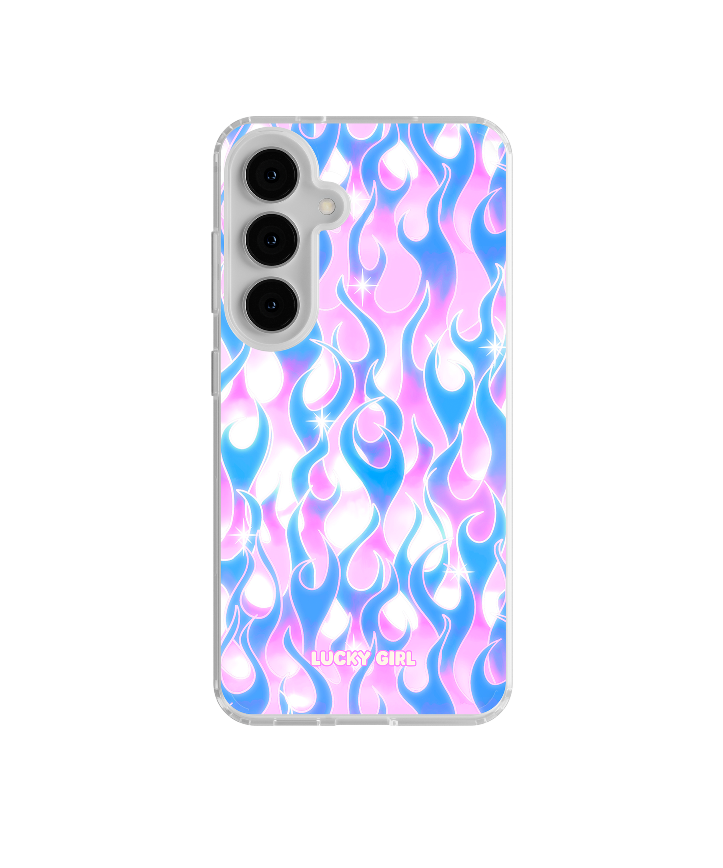 Ultraviolet Flames Clear Case Insert