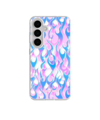 Ultraviolet Flames Clear Case Insert