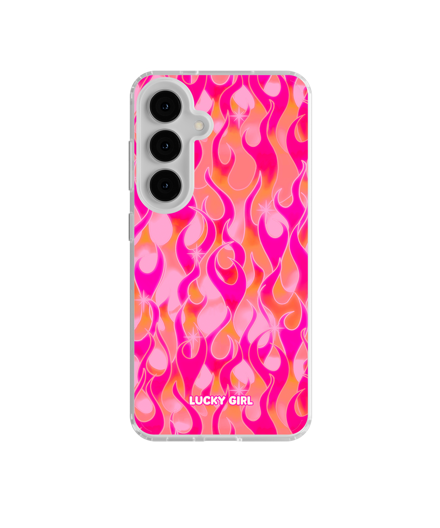 Fever Flames Clear Case Insert