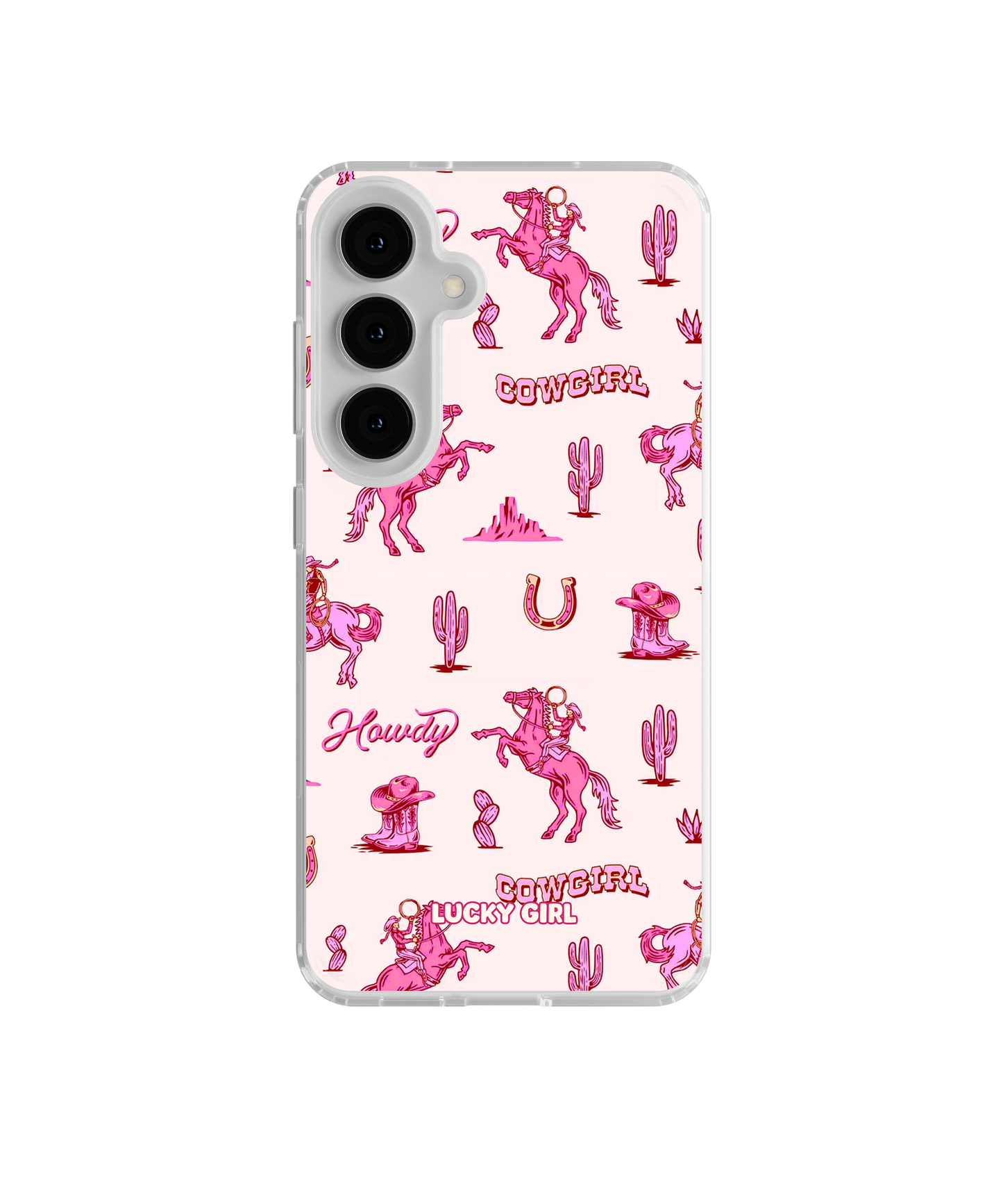 Classic Cowgirl Clear Case Insert